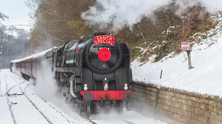 Snow & Santa Special 2023 on the NYMR - NYMR didn't like the ORIGNAL video!
