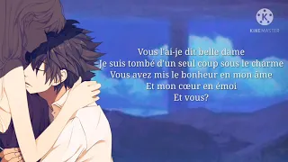 Nightcore - Les maudit mot d'amour (Lyrice)