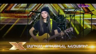 X factor4 Armenia - MARIAM, QRISTINA, KHACHATUR 29 01 2017