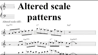 The ALTERED SCALE in depth, put BITE into your IMPROV