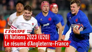 Tournoi VI Nations 2023 - Les Bleuets laminent l'Angleterre et mettent fin à leurs espoirs de sacre