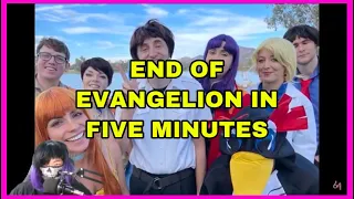 ANOTHER GREAT SUMMARY?!!! - Reacting to Mega64 | The End Of Evangelion in 5 Minutes (LIVE ACTION)