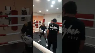Boxing Sparring. Youth. Mini Tyson 57kg. #shorts #boxing #sparring
