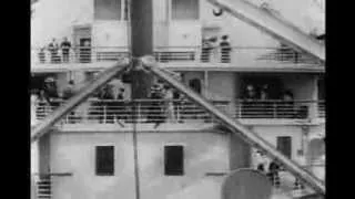 Post (Titanic) Disaster 1912 Newsreel