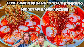 GANAS! MIE NYEMEK SETAN PAKE 10 TELUR KAMPUNG?!  BUMBU DIBAWA LANGSUNG DARI MEDAN!