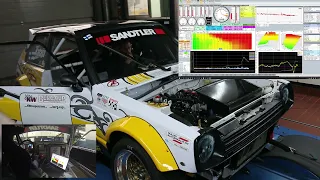 2022 Henni Toyota Starlet 4AGE 16V 1600cc Dyno #1