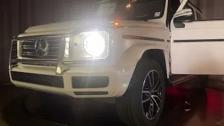2024 MERCEDES BENZ G550 FINAL EDITION MOONLIGHT WHITE MAGNO