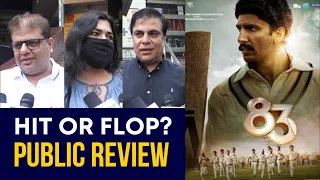 83 Movie Public Review | Ranveer Singh, Deepika Padukone, Kabir Khan | EMOTIONAL Public Reaction