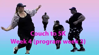 Couch to 5K training Week 4 (program week 3)