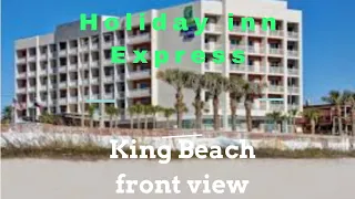 Holiday Inn Express| Galveston Island Texas| King Bed Ocean View