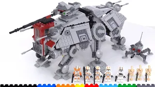 LEGO Star Wars 2022 AT-TE unsponsored review! The one with Commander Cody 75337