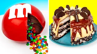 Deliciosos pasteles caseros || ¡Pasteles gigantes de Oreo y M&M’s en casa!