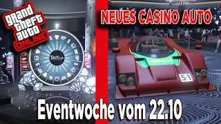 NEUES GRATIS CASINO AUTO in GTA 5 ONLINE❗- Alles zur neuen Social Club Eventwoche vom 22.10.20