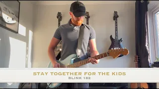 Blink 182 - Stay Together For The Kids (Guitar Cover with Tom Delonge Stratocaster)