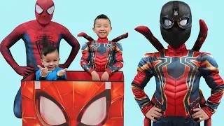 Spider-Man Role Play Fun With Calvin Kaison CKN