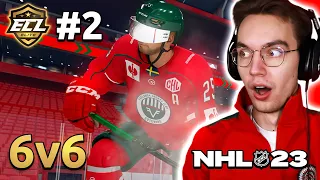 NHL 23 ECL Winter 6v6 *GETTING CARRIED*