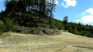 Mt Sicker Vancouver Island Canada 360 view  Near Duncan BC. Vancouver Island British Columbia