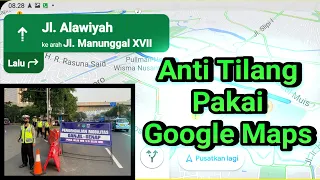 Cara Menghindari Tilang Ganjil Genap Menggunakan Google Maps