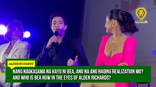 Alden Richards recounts working with Bea Alonzo before she signed with GMA Network