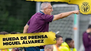 Rueda de prensa de Miguel Álvarez | Previa Levante UD