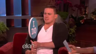 Channing Tatum Gets Personal with Ellen