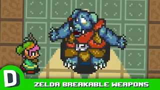If Old Zelda Games Had Breakable Weapons