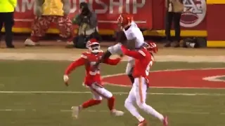 Ja’Marr Chase CRAZY Catch on 4th Down | Bengals vs Chiefs | 2023 AFC Championship