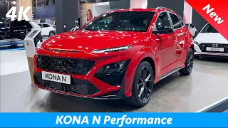 Hyundai Kona N Performance 2022 - FIRST look in 4K | Exterior - Interior details (Facelift), 280 HP
