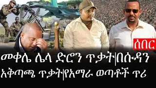 Ethiopia: ሰበር ዜና - የኢትዮታይምስ የዕለቱ ዜና |መቀሌ ሌላ ድሮን ጥቃት|በሱዳን አቅጣጫ ጥቃት|የአማራ ወጣቶች ጥሪ