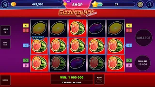 Sizzling Hot Deluxe Win 2 000 000 $ 🤩🤩🤩 2021 WTF 😱