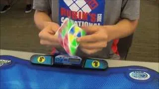 2.56 Official Pyraminx World Record Average - Drew Brads