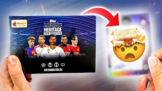 *EPIC* LEGEND AUTO!! | Topps MERLIN HERITAGE Collection 2023/24 HOBBY BOX Opening! (2 Box Break!)