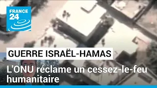 Guerre Israël-Hamas : poursuites des frappes sur Gaza, l'ONU réclame un cessez-le-feu humanitaire