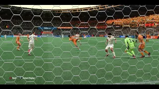 FIFA 22: Belgium vs. Netherlands- UEFA Nations League A (International fixture) kickoff gameplay