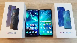 HONOR 20 VS HONOR 20 LITE - СТОИТ ЛИ ПЕРЕПЛАЧИВАТЬ? ПОЛНОЕ СРАВНЕНИЕ!