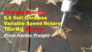 Harbor Freight Dremel/rotary tool review (Chicago Electric)