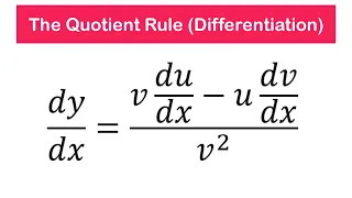 How to find the derivative of a function using Quotient Rule | SHS 2 ELECTIVE MATH