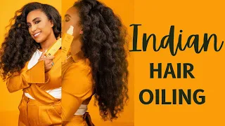 Indian Hair Oiling routine for hair growth