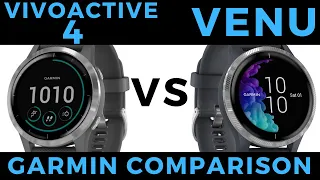 Vivoactive 4 vs Venu - Garmin Smartwatch Feature Comparison and Review