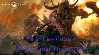 Beast of Chaos 2023 Battletome Review