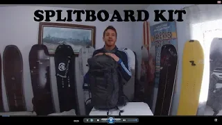 Splitboard Kit ~ Whats inside My Backpack for Splitboarding?