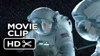 Gravity Movie CLIP - Soul Survivors (2013) George Clooney, Sandra Bullock Movie HD