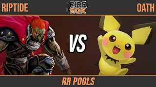 Riptide (Ganondorf) vs WFP | Oath (Pichu) - Fire Fox 46 RR Pools