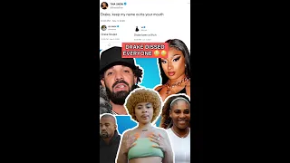 Drake Dissed Megan The Stallion,Kanye West,Ice Spice,Serena Williams On His New Album #shorts #short