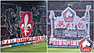 Losc Lille fans excel in Tifo against Chelsea | Lilie vs Chelsea 1-2 | Champions League 2022