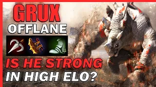 Are these BUFFS enough to make GRUX STRONG IN HIGH ELO? - Predecessor Offlane Gameplay