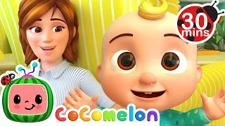 Peak A Boo 30 MIN LOOP | More Nursery Rhymes & Kids Songs - CoComelon