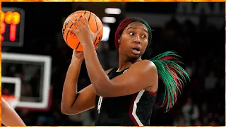 🔴Aliyah Boston previews potential WNBA pairing with Caitlin Clark on Indiana Fever🔴