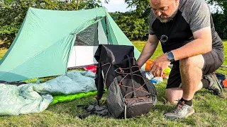 All my gear for 5 days Backpacking & Hiking