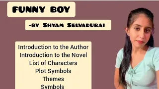 FUNNY BOY by Shyam Selvadurai// Introduction, Characters, Summary, Themes etc// #apeducation_hub